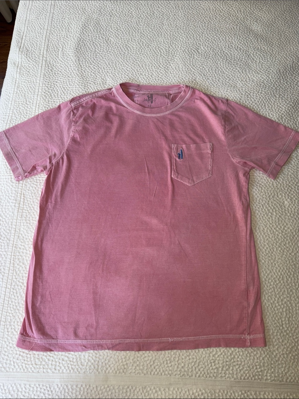 Boys Johnnie o pocket tshirt size 12